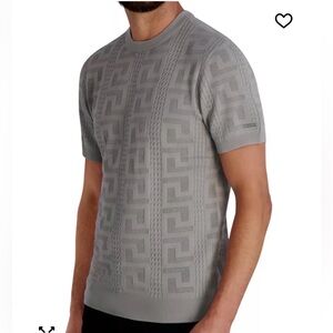 KARL LAGERFELD-
Men's M/Jacquard Patterned Crewneck Sweater/ NWT